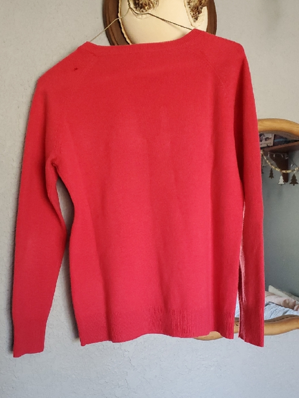 Halogen Raspberry Crewneck Sweater - Bright Pink - Picture 3 of 8